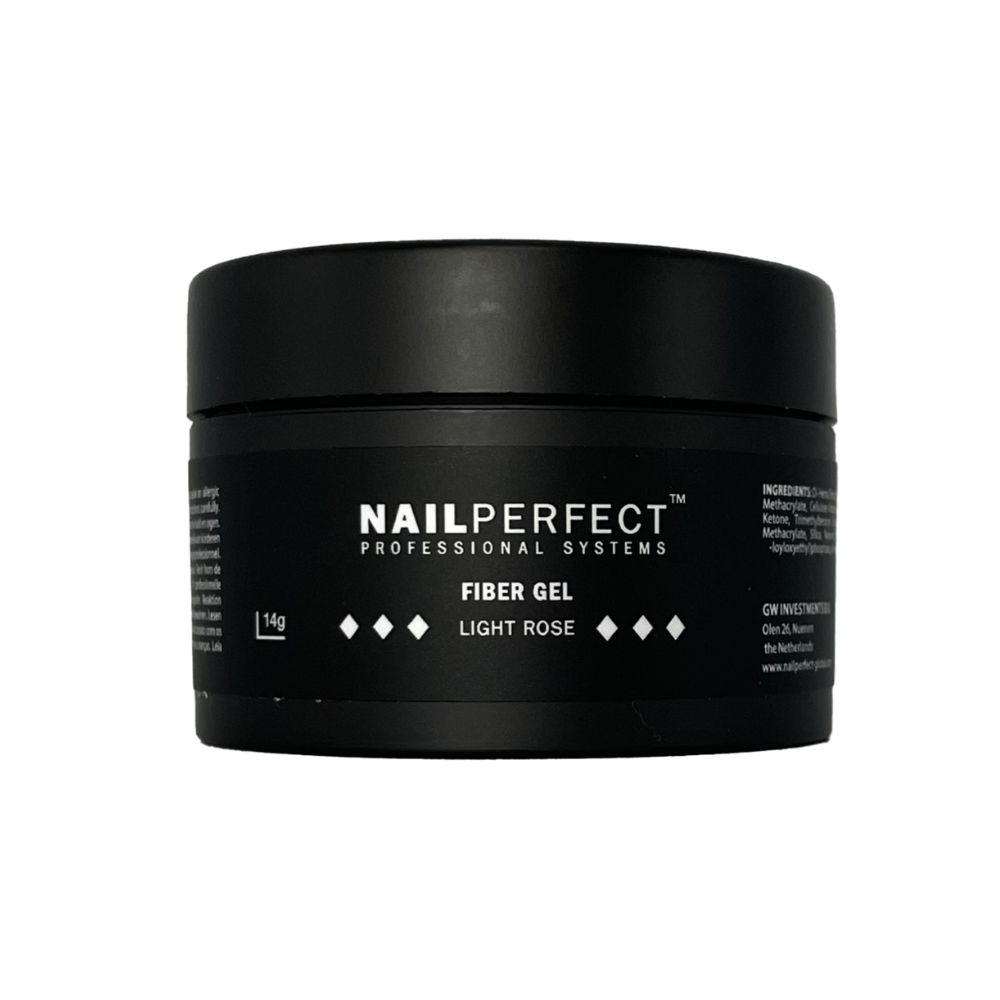 Nail Perfect - Fiber Gel - Light Rose - 14gr