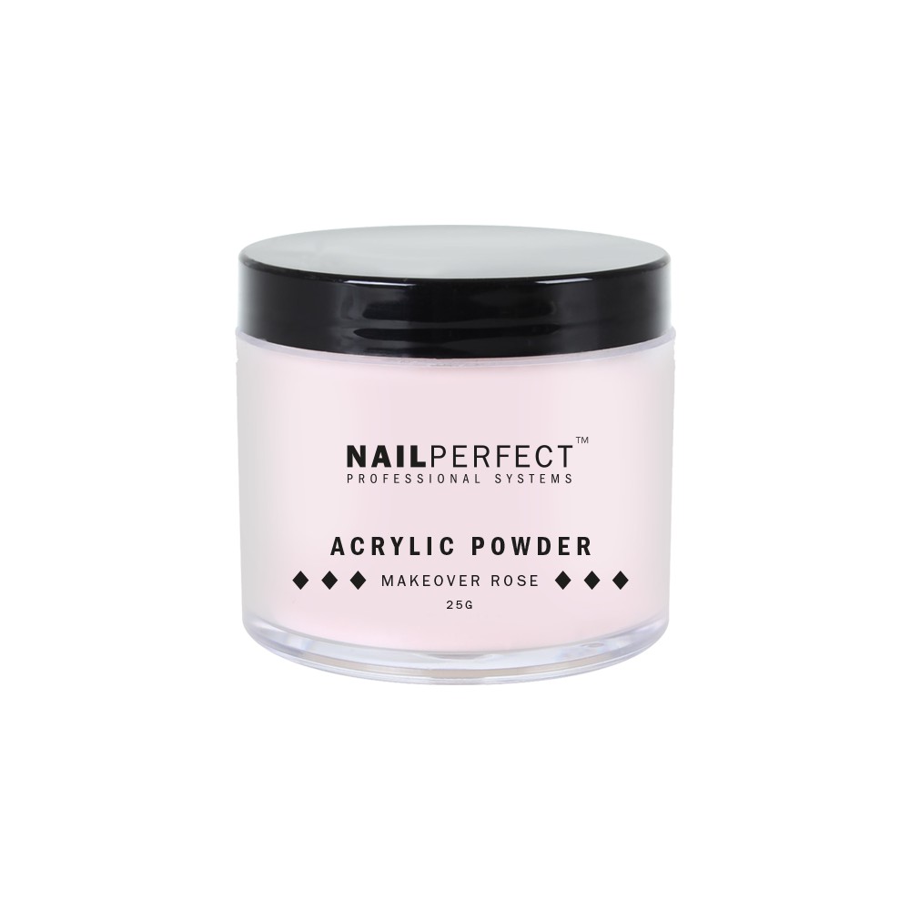 Nail Perfect - Powder Makeover - Rose - 25 gr