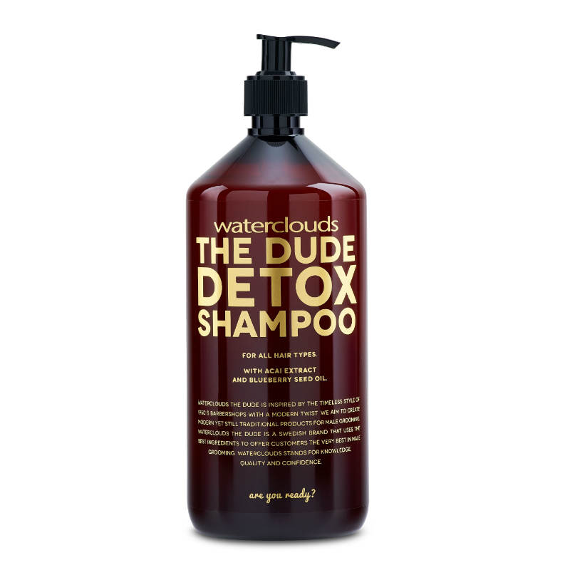 Waterclouds The Dude Detox Shampoo -1000 ml -  vrouwen - Voor