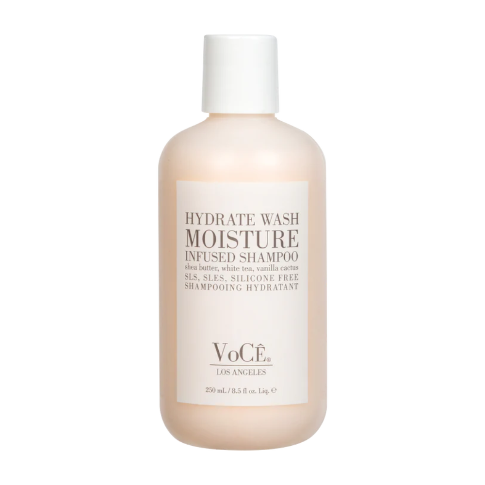 VoCê haircare - Hydrate Wash Moisture infused shampoo 250 ml - Volledig organisch - Shea butter