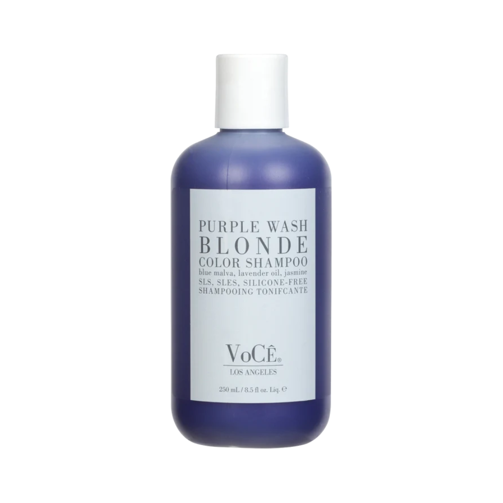 VoCê haircare - Purple wash blonde shampoo 250ml - Zilvershampoo - No Yellow - Volledig organisch